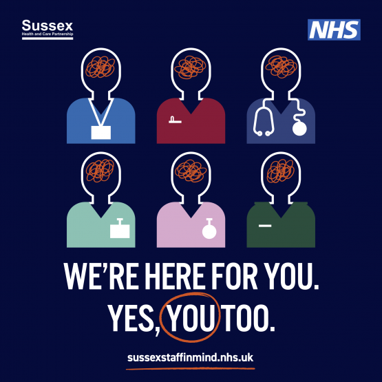 New mental health service launched to support Sussex health and care staff thumbnail