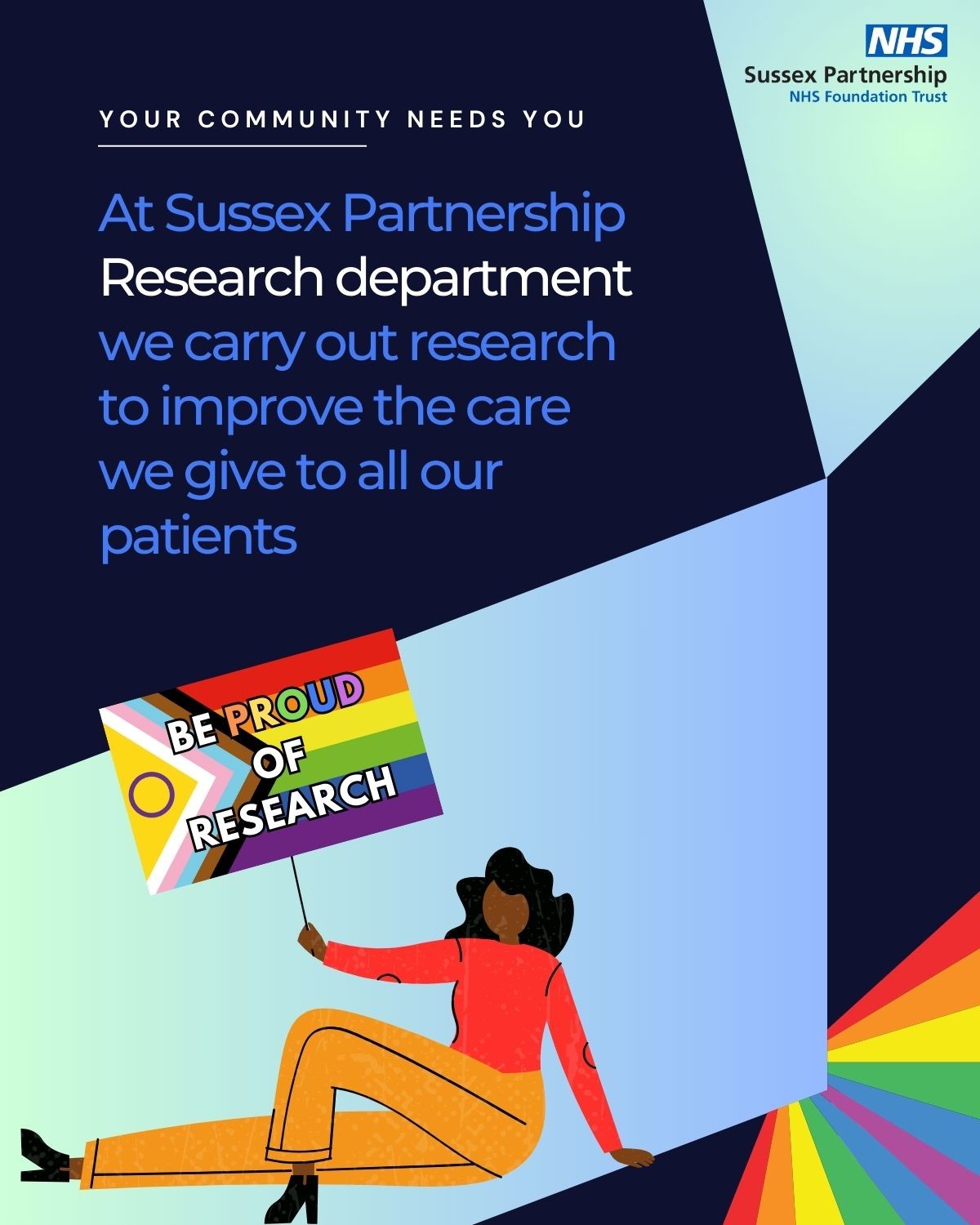 Looking for people from the LGBTQ+ communities to take part in mental health research thumbnail