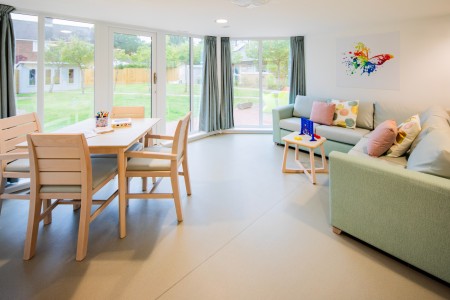 Inside at Middlewood, a new facility in Midhurst in West Sussex for adults with eating disorders. 