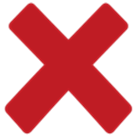 Red no cross